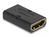 DeLOCK 60019 Kabeladapter HDMI Schwarz