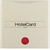 Berker Hotelcard-Schaltaufsatz mit Aufdruck und roter Linse S.1/B.3/B.7 weiß, glänzend