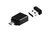 Verbatim Nano - USB-Stick 16 GB mit Micro USB-Adapter - Schwarz