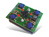 Velleman MK112 accessoire pour carte de développent Plaque d’extension d’E/S Noir, Bleu, Or, Vert, Rouge, Argent