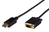Microconnect DP-VGA-MM-050 adaptador de cable de vídeo 0,5 m DisplayPort VGA (D-Sub) Negro