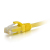 C2G 0.5m Cat6A UTP LSZH Network Patch Cable - Yellow