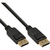 InLine 17133P DisplayPort kabel 0,3 m Zwart