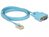DeLOCK 63341 kabel równoległy Niebieski 1 m DB-9