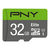 PNY Elite 32 GB MicroSDHC Klasse 10