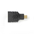 Nedis CVGP34906BK csatlakozó átlakító HDMI mini Male HDMI Female Fekete