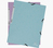 Exacompta 55560E Sammelmappe Pressspan Gemischte Farben, Blau, Koralle, Grün, Malve, Gelb A4