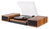 Fenton RP165B Audio-Plattenspieler mit Riemenantrieb Holz Manuell