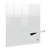 Nobo 1915616 Whiteboard 300 x 300 mm Acryl