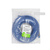 LogiLink CPP001 hálózati kábel Kék 1 M Cat6a U/UTP (UTP)