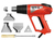 Yato YT-82292 pistolet thermique Pistolet d’air chaud 500 l/min 550 °C 2000 W Noir, Gris, Orange