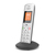 Gigaset E390HX Analoges/DECT-Telefon Anrufer-Identifikation Silber