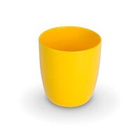 PP-Kinderbecher 0,18l, gelb, Höhe: 7,5 cm Ø: 6,5 cm
