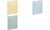 PAGNA Classeur à anneaux "Pastell eco", A4, jaune pastel (62090204)
