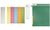 LEITZ Blanko-Beschriftungsschildchen, (B)60 x (H)21 mm, rot (80190125)
