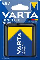Varta Longlife Power 4,5V Flachbatterie 4912 3LR12A (1er Blister)