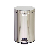Small Pedal Bin - 13 Litre - Stainless Steel