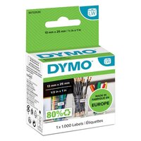 Dymo LabelWriter Multipurpose Label 13x25mm 1000 Labels Per Roll White