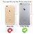 NALIA Full Body Case compatible with iPhone 6 Plus / 6S Plus, Protective Front & Back Smart-Phone Hard-Cover with Tempered Glass Screen Protector, Slim Shockproof Bumper Thin Sk...