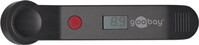 Digitaler Luftdruckprüfer, Schwarz - inkl. Batterie (1x CR2032 3 V Lithium)