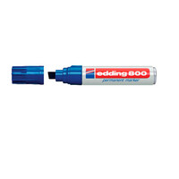 EDDING 800 Marcador Permanente Punta Biselada Trazo 4 - 12 Mm Azul Ref. 800-03