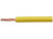 PVC-Schaltlitze, hochflexibel, H05V-K, 0,75 mm², AWG 20, gelb, Außen-Ø 2,4 mm