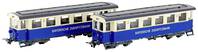 Hobbytrain H43107 H0 Zugspitzbahn 2 db-os személygépkocsi készlet