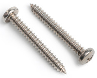 3.9 X 45 PHILLIPS PAN SELF TAPPING SCREW DIN 7981C H A4 STAINLESS STEEL
