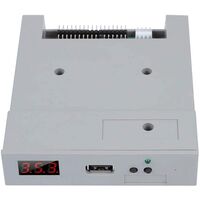 3.5" 1.44MB USB SSD Floppy Drive Emulator Gray Optische Laufwerke