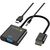 Cable Adapter Converter Hdmi , To Vga With Micro Usb And ,