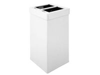 V-PART Carro Mix vuilnisbak 2x52,5L wit