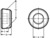 DIN 906, Verschlussschraube mit Withworth Rohrgewinde, R 3/4'', A4