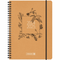 Schülerkalender 2024/2025 A5 1 Woche/2 Seiten Ecoflower