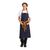 Whites Chefs Clothing Southside Blue Polycotton Bistro Apron - Adjustable Neck