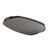 Nisbets Tray in Black Oval Shaped & Lightweight - 15 x 420 x 290 mm