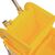 Jantex Kentucky Mop Bucket in Yellow with Hazard Warning on Side - 20L