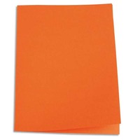 PERGAMY Paquet de 250 sous-chemises papier 60 grammes coloris Orange vif