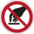 Sicherheitskennzeichnung - Berühren verboten, Rot/Schwarz, 10 cm, Aluminium