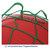Ballnetz für 2 Gymnastikbälle Aufbewahrungshilfe Transporttasche Aufhängung GRÜN