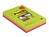 Post-it® Super Sticky Notes Promotion 4675-SSGYF-P2+1 3 Blöcke á 75 Blatt zum Vorteilspreis, neongrün, ultragelb, -pink, 101 x 152 mm, liniert, PEFC zertifiziert