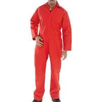 BEESWIFT FR BOILERSUIT RED 50