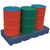 Polyethylene sump pallets - 3 drum capacity