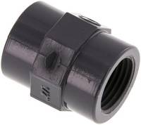 MU12PVC Muffe Rp 1/2"-Rp 1/2", PVC-U