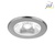 LED Einbaulichtpunkt, IP43, Ø 3cm, Plug&Play, 350mA, 1W 3000K 40lm 15°, ohne BG, Chrom / Cover klar