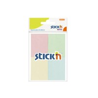 Öntapadó jegyzettömb STICK`N 38x51mm pasztell mix 4x50 lap