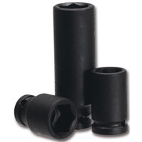 ROEBUCK HEX IMPACT SOCKET 1/4 INCH DRIVE 12MM