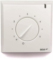 DEVI Thermostat DEVIreg 130 140f1010 m. NTC-Leitungsfühler 3m lang reinweiß