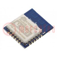 Module: WiFi; FTP,HTTP,IPv4,TCP,UDP; SMD; 18,6x15x0,8mm