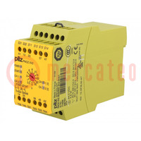 Module: safety relay; PNOZ XV2; Usup: 24VDC; Contacts: NO x4; IN: 2