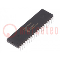 IC: PIC microcontroller; 64kB; 64MHz; 2.3÷5.5VDC; THT; DIP40; PIC18